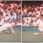 Sinner, paura a Wimbledon: brutta caduta con Kecmanovic