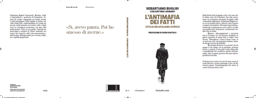 Buglisi racconta la sua asfida alla mafia, esce ‘L’Antimafia dei fatti’