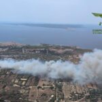 Incendio in Sardegna, evacuate suore e famiglia a San Gregorio
