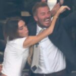 Inghilterra segna e Victoria Beckham questa volta… esulta