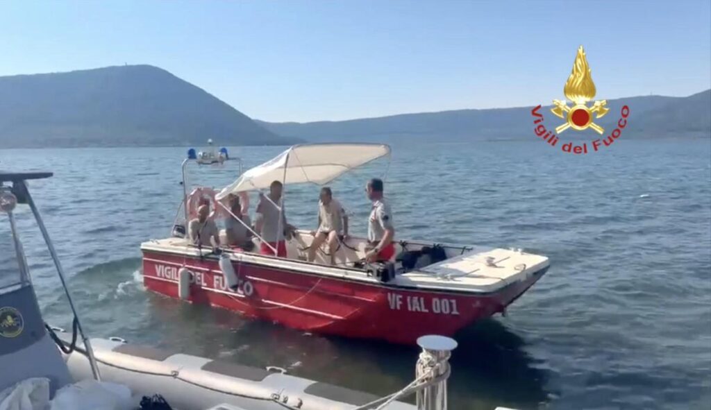 Marito Roccella, proseguono ricerche nel lago di Vico: sommozzatori arrivati da varie Regioni