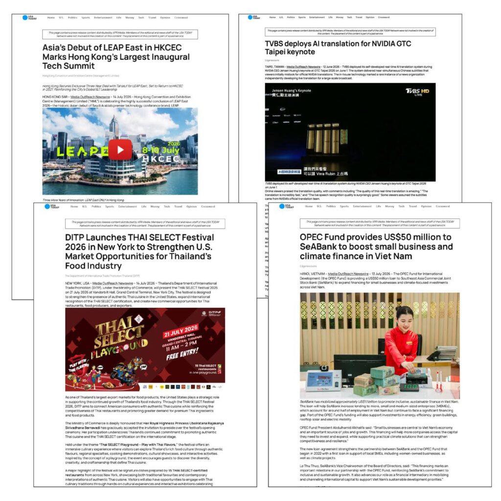 Media OutReach Newswire Strengthens USA Distribution Network