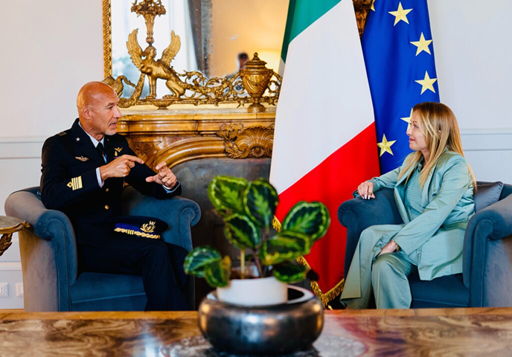 Meloni vede Parmitano a Palazzo Chigi: “Dai lustro a intera nazione”