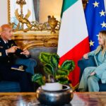 Meloni vede Parmitano a Palazzo Chigi: “Dai lustro a intera nazione”