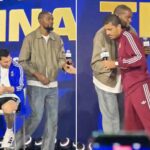 Messi ‘ignorato’ da Durant, De la Fuente fischiato: la conferenza show prima della finale dei Mondiali