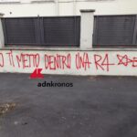 “Nordio ti metto dentro una R4”, scritta choc firmata Br a Roma