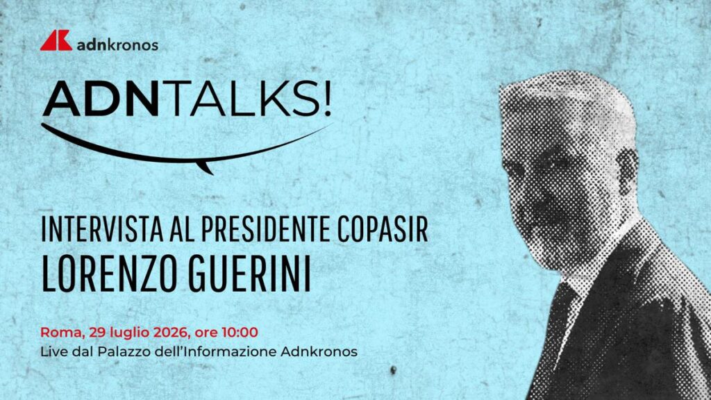 Pd, Guerini domani alle 10 all’Adnkronos ospite di ‘AdnTalks’