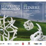 Siena, a San Quirico d’Orcia l’uomo quantico di Meggiato lungo la Via Francigena