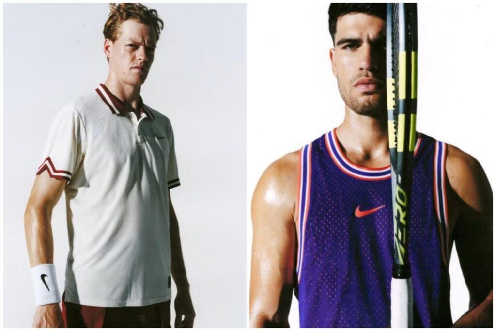 Sinner, ecco il kit per gli Us Open. Sfida ‘di moda’ a distanza con Alcaraz