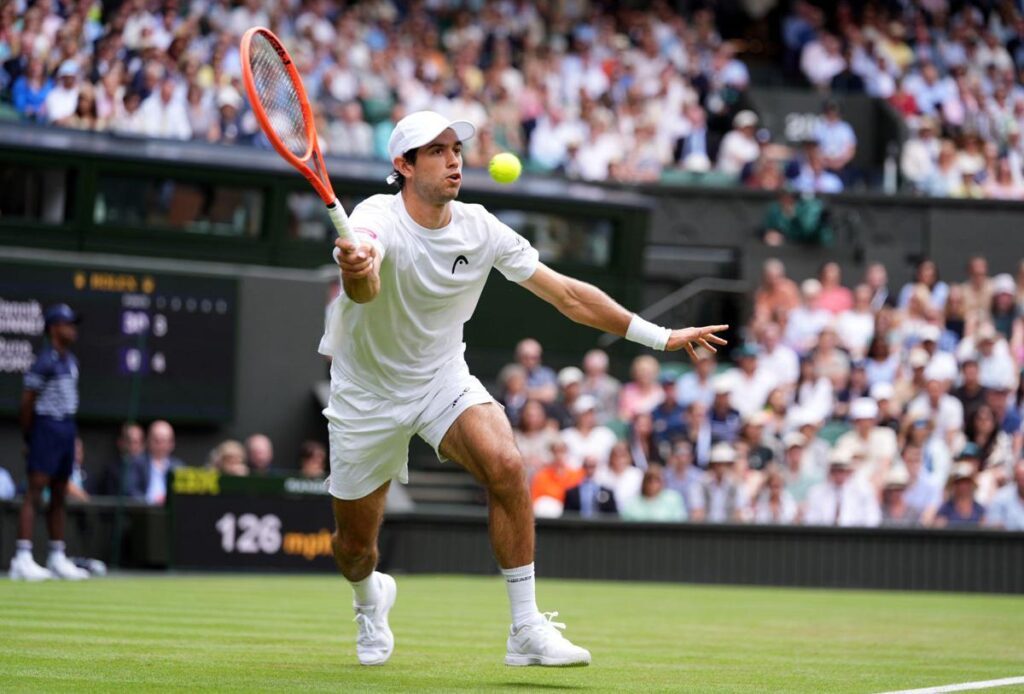 Sinner piazza il break e Borges ‘esplode’: la reazione a Wimbledon