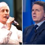 Travaglio: “Godo quando la Nazionale perde”. Renzi: “Fiero di non essere come te”