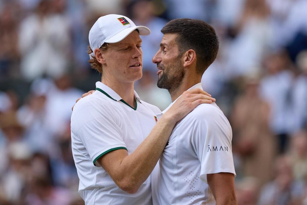 Wimbledon, Sinner troppo forte e Djokovic si inchina: “Jannik superiore”