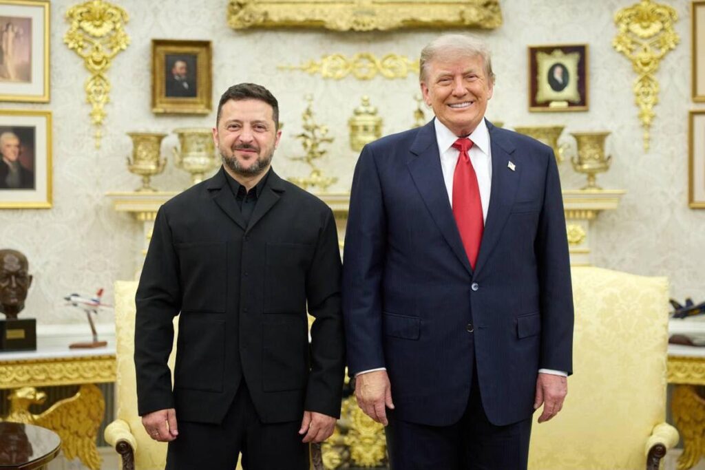 Zelensky: “Ottimo incontro con Trump”. I Patriot al centro del meeting