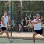 Alcaraz, show in allenamento e ritorno in campo vicino