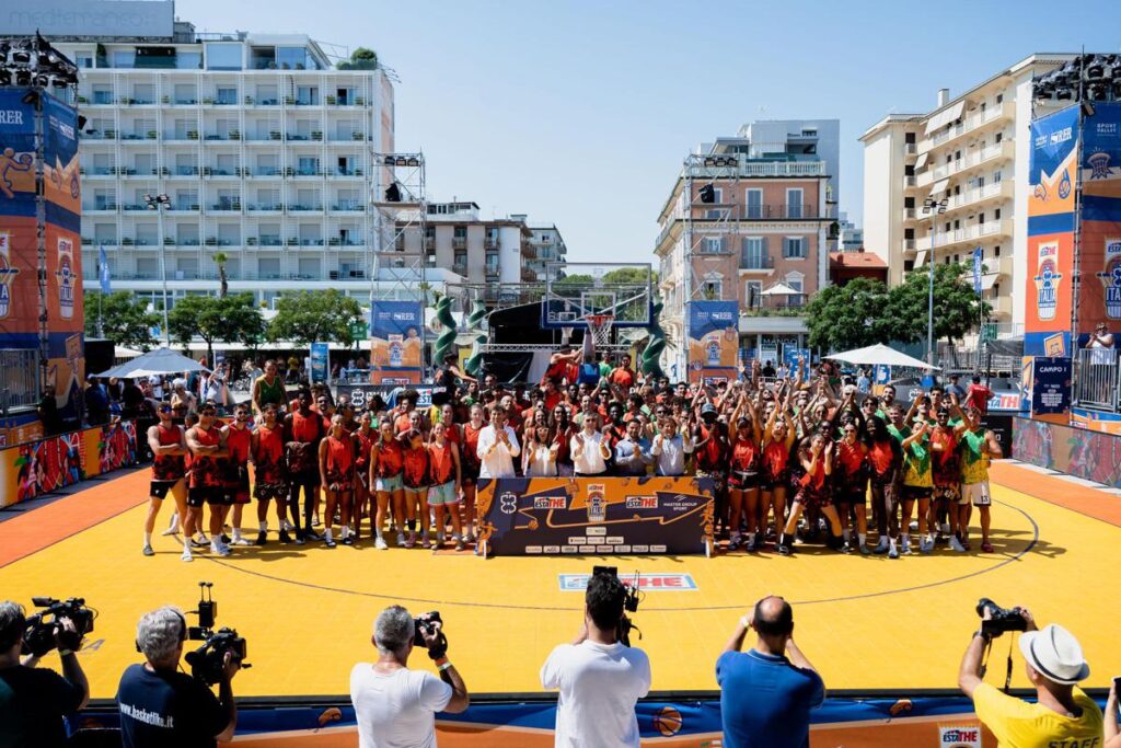 Basket, Estathé 3×3 italia finals 2026: l’atto conclusivo a Riccione