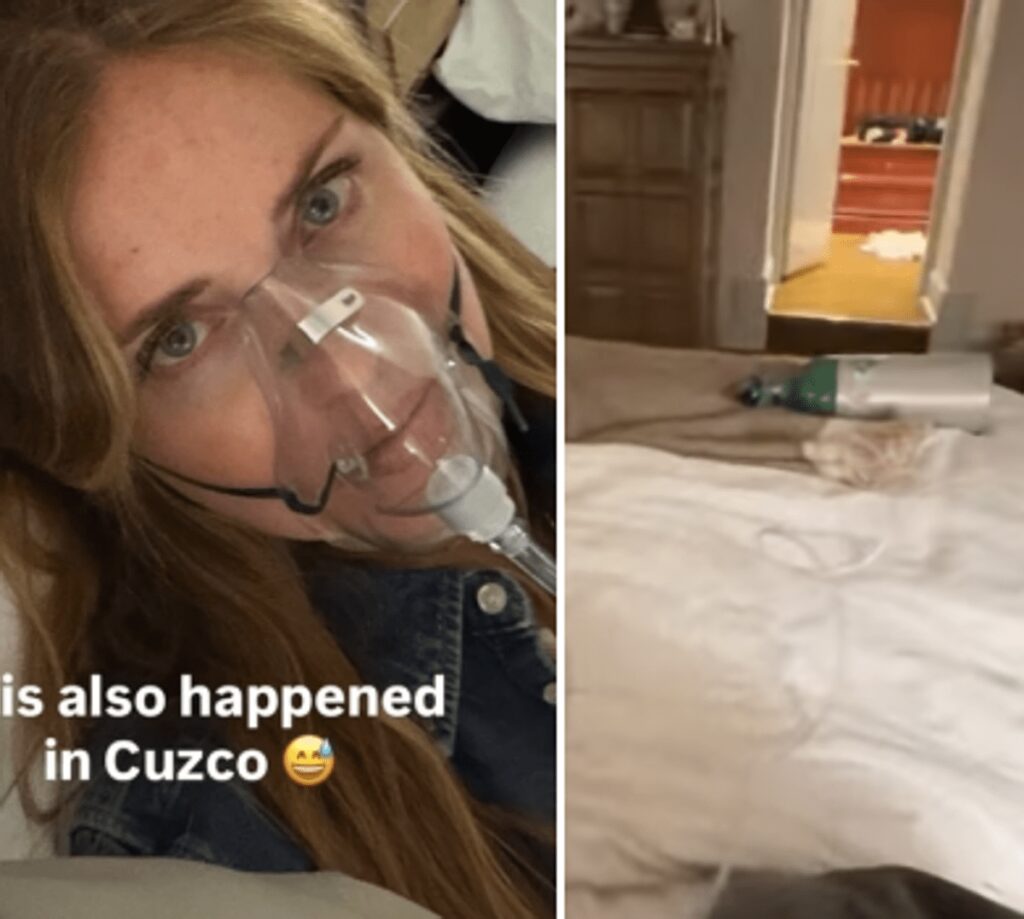 Chiara Ferragni, malore in vacanza in Perù: la foto con la maschera per l’ossigeno