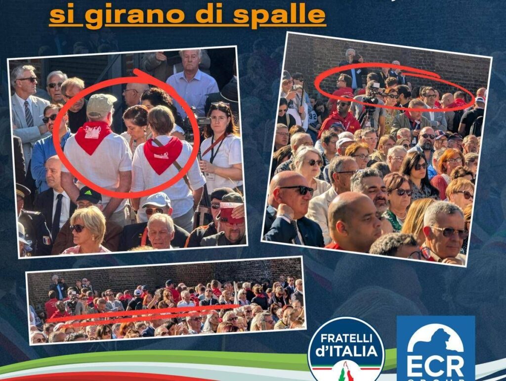 Commemorazione Marcinelle, Fidanza: “Cgil volta spalle a La Russa”. Meloni: “Gesto grave”. Landini nega