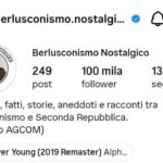 Da Instagram al marchio registrato, ‘Berlusconismo nostalgico’ diventa un brand