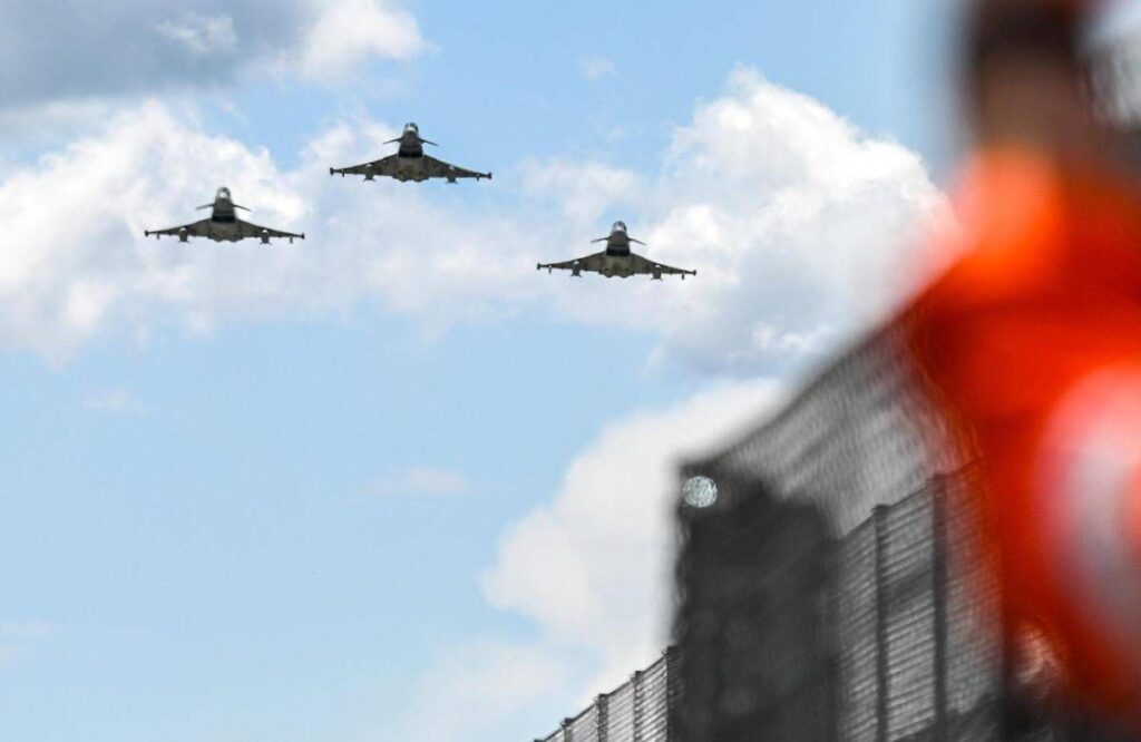 Drone straniero nello spazio aereo della Lettonia, abbattuto da caccia Eurofighter italiani