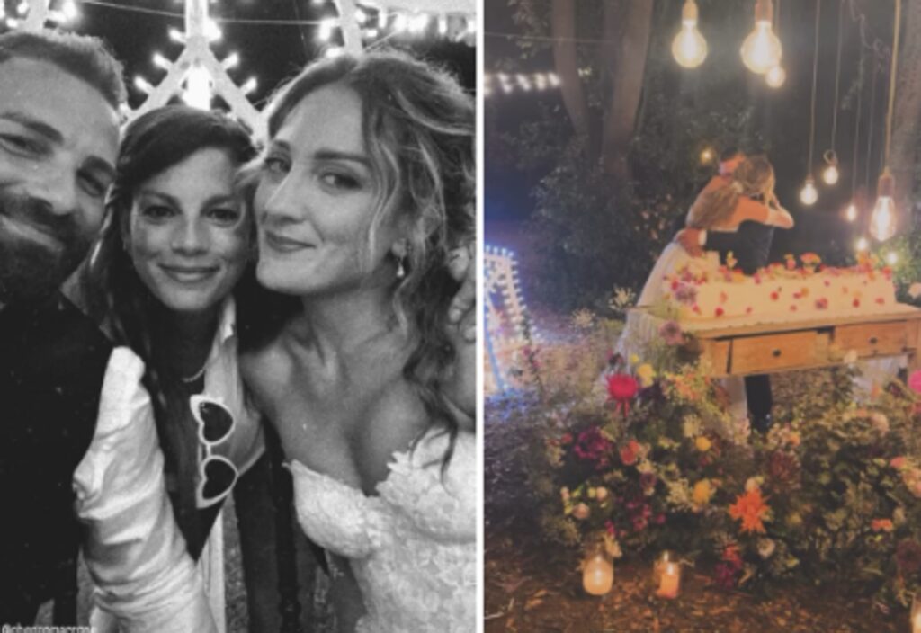 Emma, il discorso al matrimonio del fratello Checco: “Sarò il vostro cane da guardia”