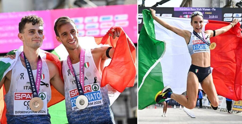 Europei atletica, Sofia Fiorini campionessa d’Europa con record mondo nella maratona di marcia