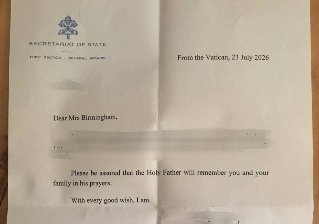 Famiglia nel bosco, Papa risponde a lettera genitori: “Vi ricordo nelle mie preghiere”