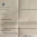 Famiglia nel bosco, Papa risponde a lettera genitori: “Vi ricordo nelle mie preghiere”