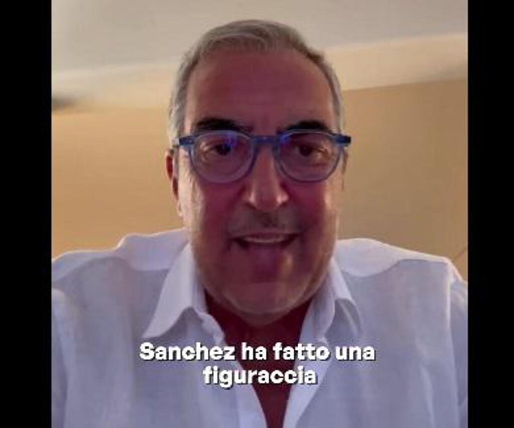 Gasparri: “Crisi migratoria e Sanchez se ne va in vacanza, gli suggeriamo noi la playlist”