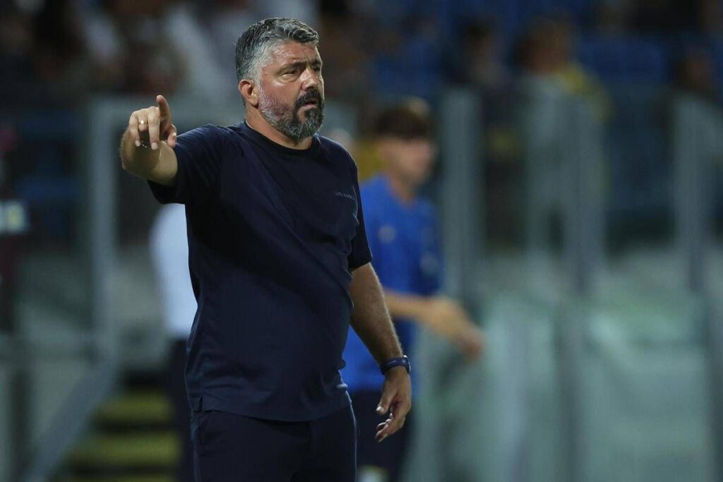 Gattuso carica la Lazio: “In campo con l’elmetto, ci teniamo alla Coppa Italia, Frattesi ci darà una mano”