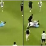 Juventus, invasione di campo e intervento killer di un tifoso su Gatti