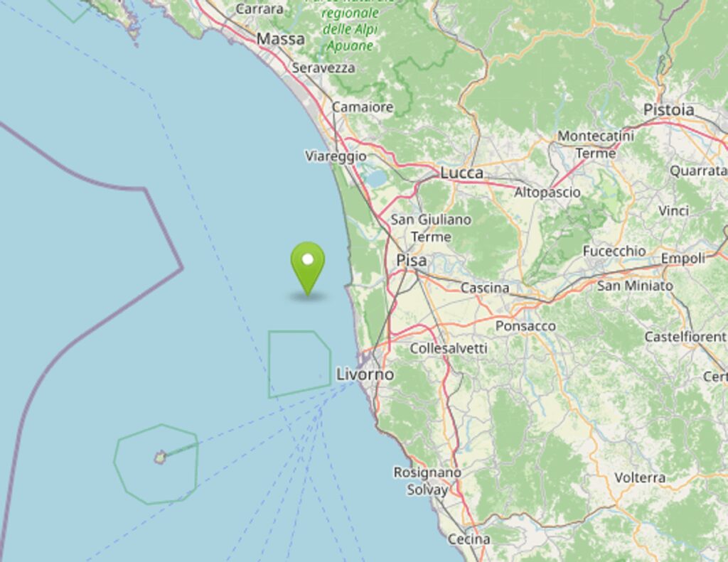 Terremoto oggi in Toscana, scossa di magnitudo 3.7: avvertita sulla costa a Massa, Lucca, Livorno e Pisa