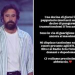 Tommaso Paradiso ha il Toscana virus: “Mi ha punto un pappatacio”