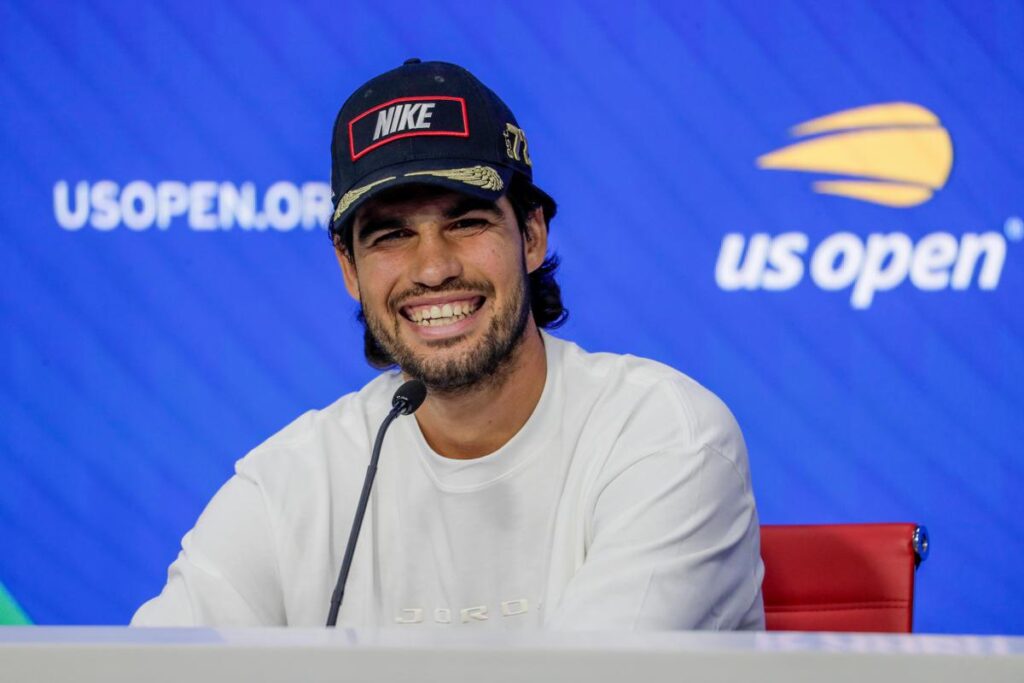 Us Open, riecco Alcaraz: “Sto benissimo, sono pronto. Sinner? Spero torni al massimo”