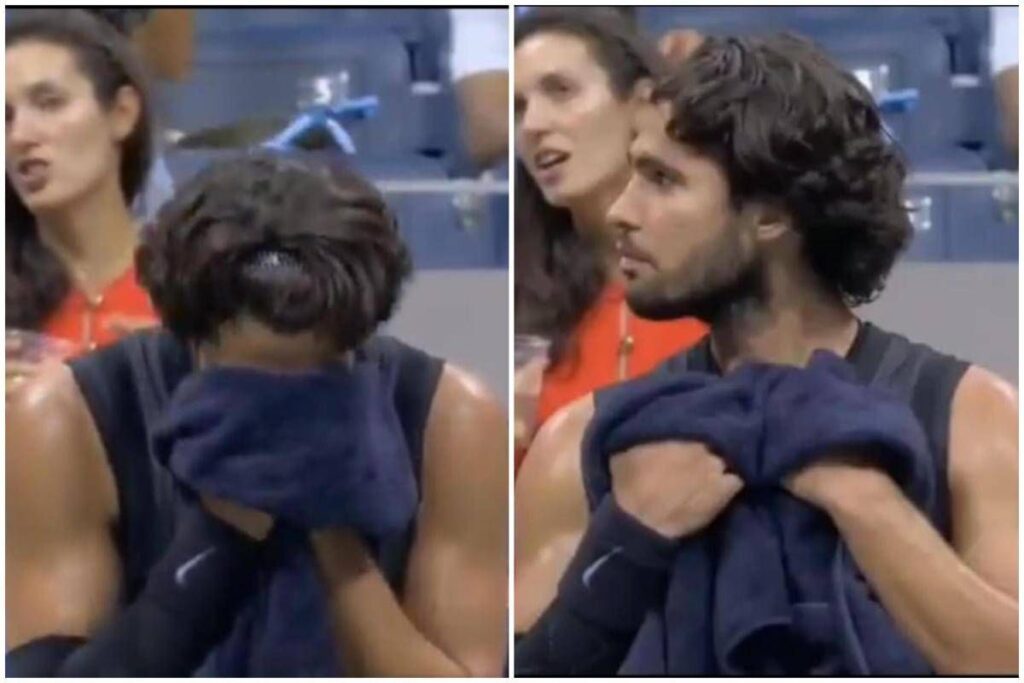 Alcaraz vomita agli US Open e… litiga con un cameraman
