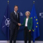 Drone russo su Lipsia, Von der Leyen e Rutte: “Non tollereremo attacchi, pronti a proteggerci”