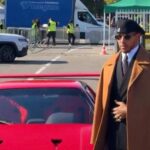 Gp Monza, l’arrivo in grande stile di Hamilton sulla Ferrari F40