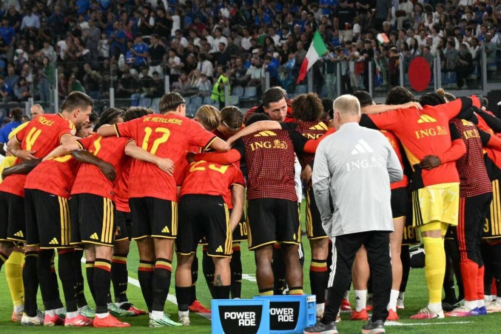 Italia, fischi all’Olimpico durante l’inno belga