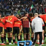 Italia, fischi all’Olimpico durante l’inno belga