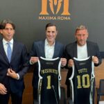 La Maxima Roma si presenta, con Totti per riportare in alto il basket della Capitale