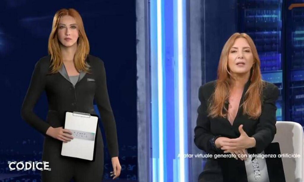 L’avatar con l’AI sbarca in Rai: a “Codice” arriva Ipazia, ecco quello che può fare – VIDEO
