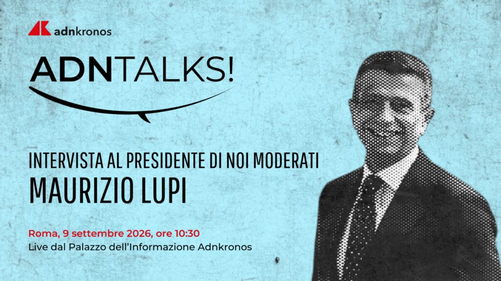 Noi Moderati, Maurizio Lupi ospite dell’Adnkronos domani alle 11