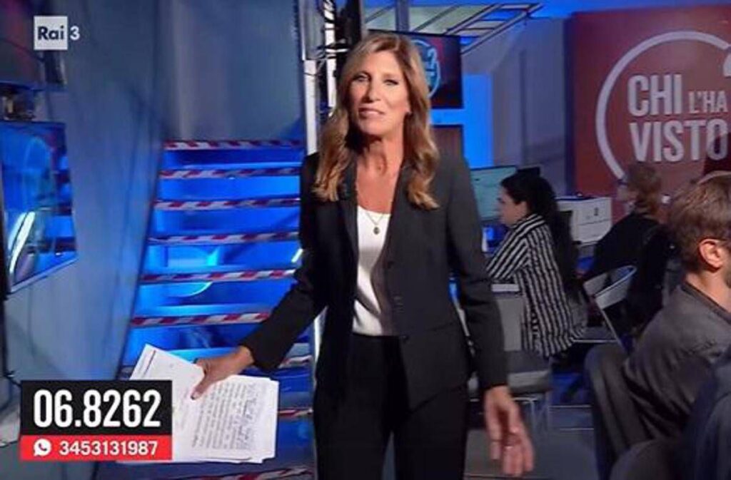 Raffaella Griggi debutta a ‘Chi l’ha visto?’: “Continuiamo la strada di Sciarelli con dedizione”
