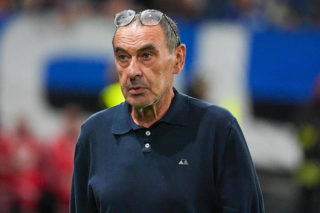 Sarri punge la Juve: “Non ho grandi ricordi di quell’anno e nessun rimpianto”