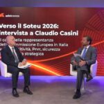 Soteu 2026, Casini: ‘Europa più autonoma su energia, difesa e commercio. Ora risorse e mercato unico’