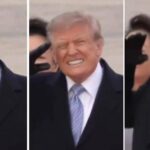 Trump accoglie Xi, passa il jet e il presidente americano ‘si spaventa’