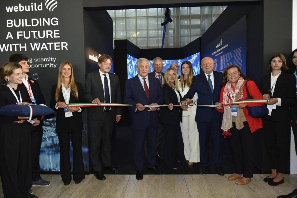 Webuild al Forum Euromediterraneo dell’Acqua, inaugurato lo spazio espositivo ‘Building a Future with Water’