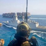 Yemen, nave Marina militare accompagna mercantile italiano nello stretto di Bab El-Mandeb
