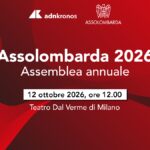 Assolombarda, il 12 ottobre l’assemblea: diretta streaming su Adnkronos a partire dalle 12