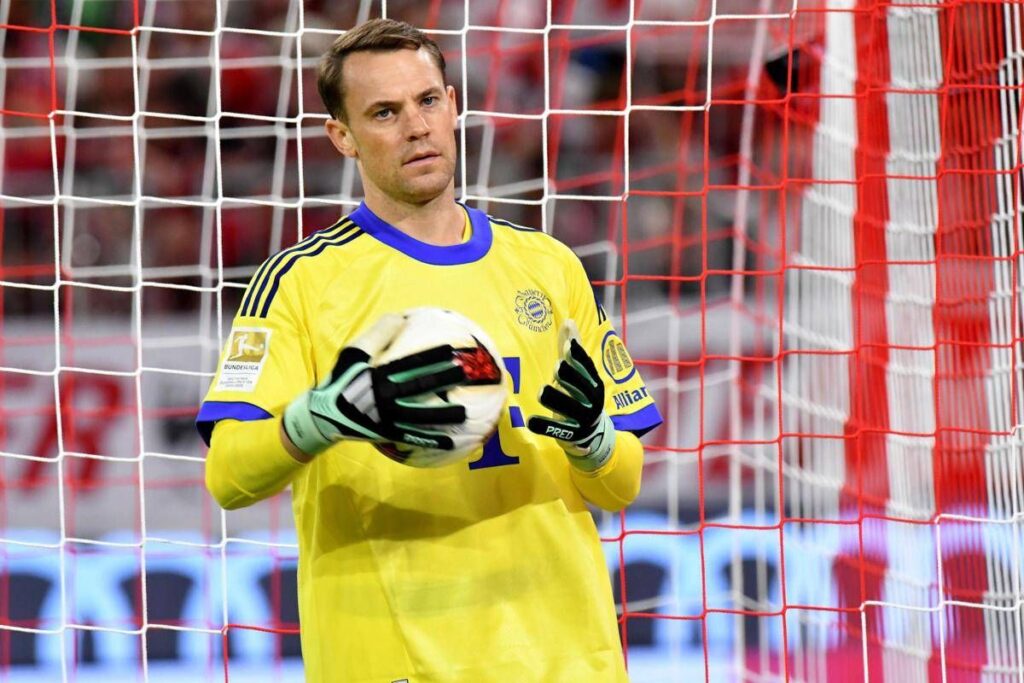 Bayern, uscita horror di Neuer e Augusta in vantaggio dopo 5 secondi