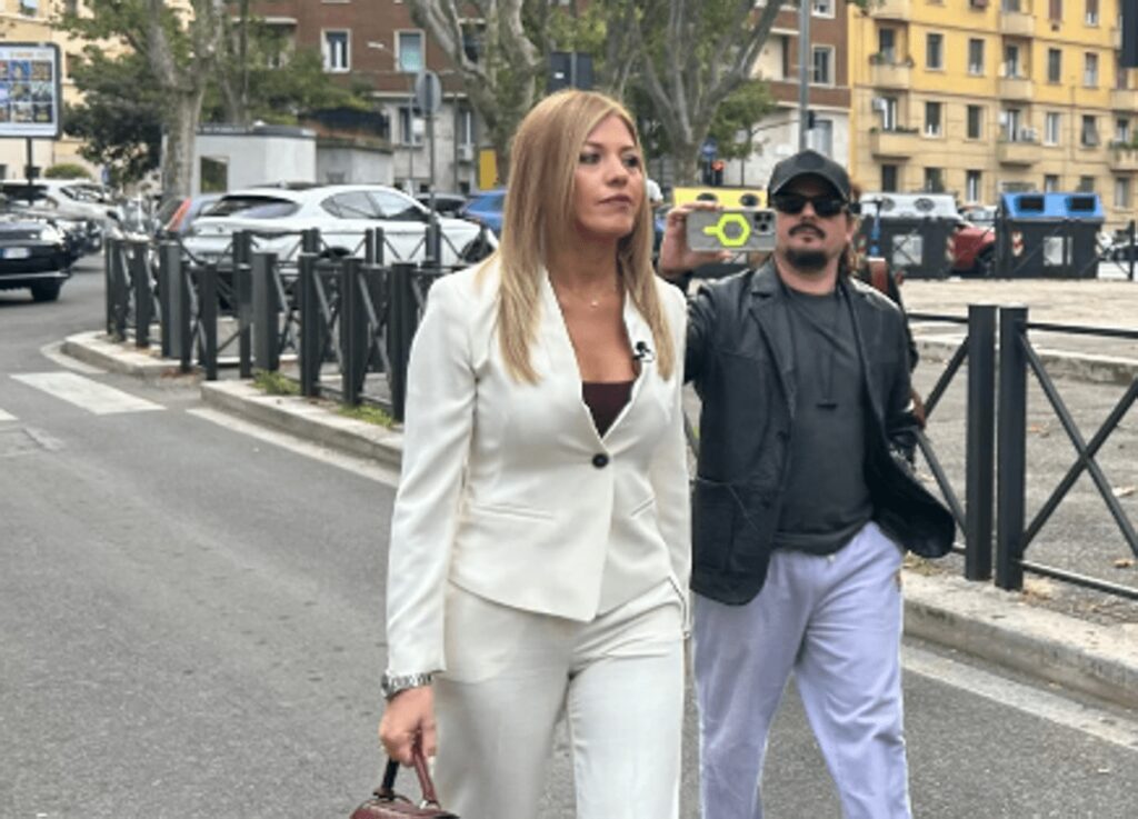 Caso Sangiuliano, al via il processo a Maria Rosaria Boccia: in lista testi anche Ranucci e Giuli